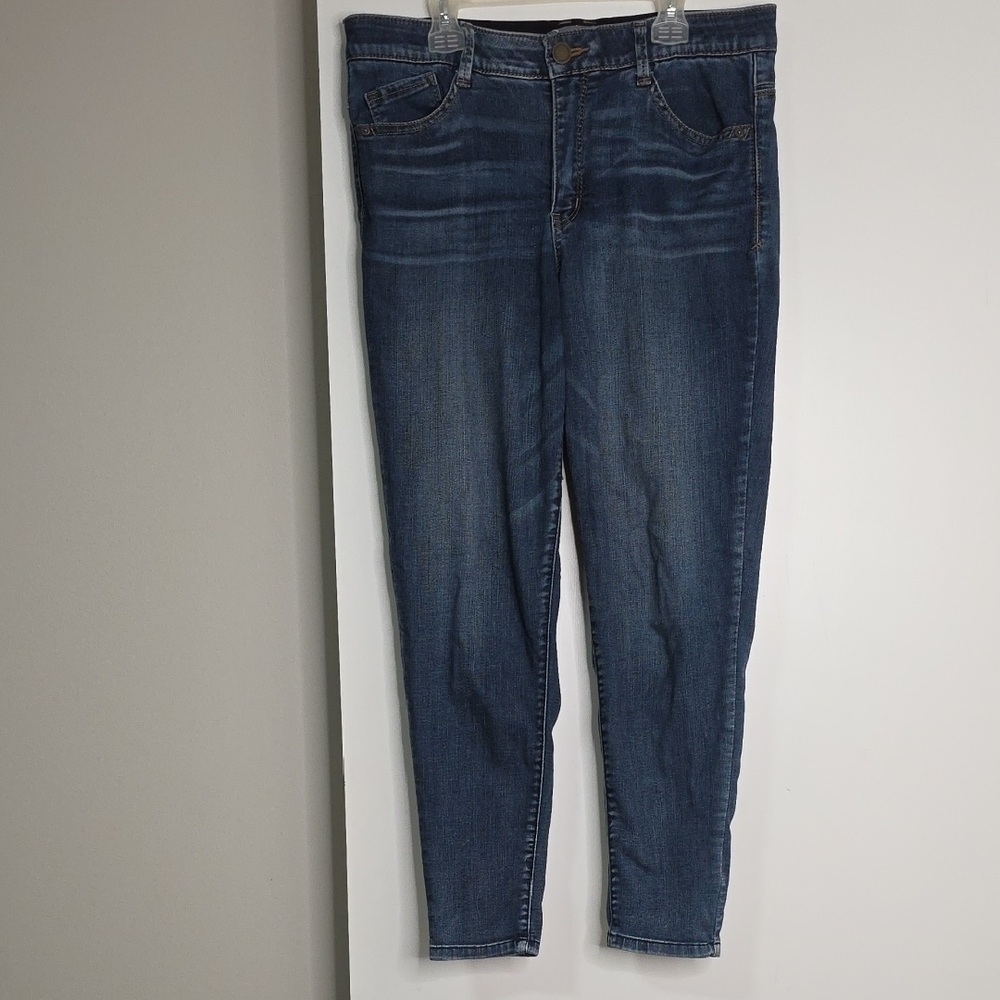Wit & Wisdom Dark Blue Skinny Jeans - Picture 1 of 4